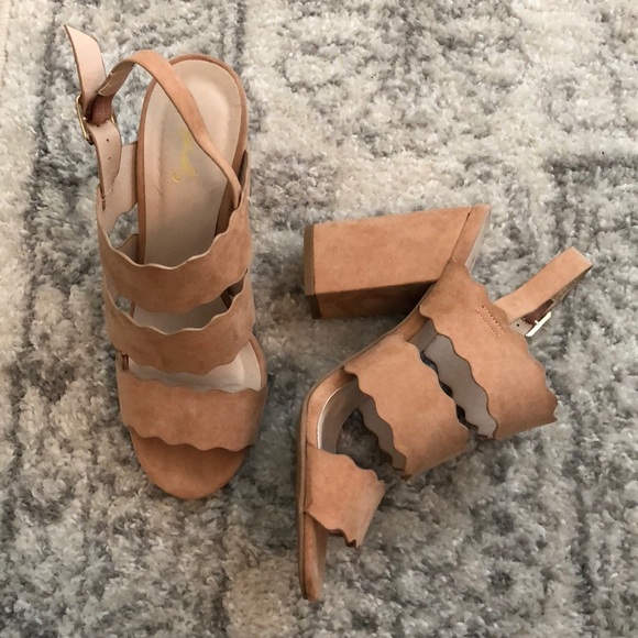 Vici Shoes - Peach Heels